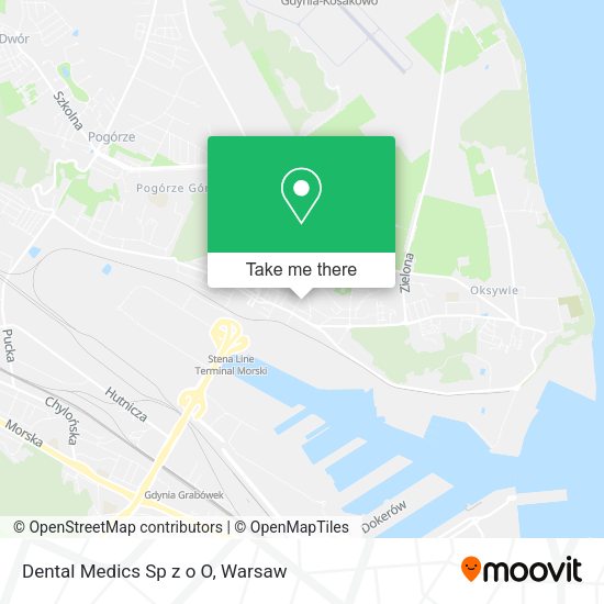 Dental Medics Sp z o O map