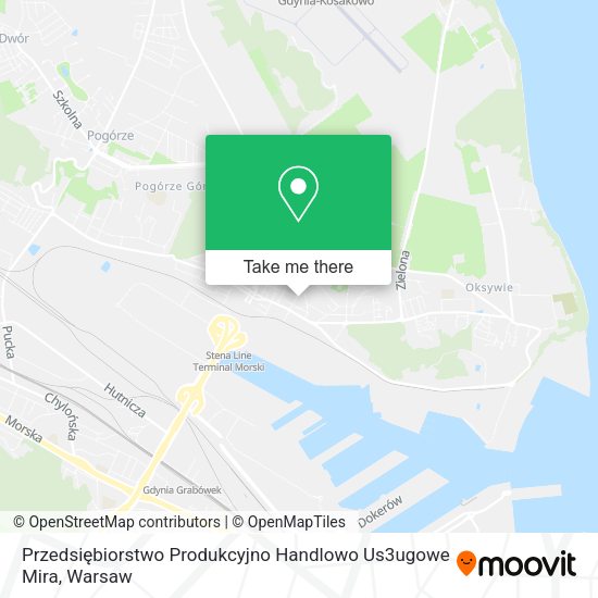 Przedsiębiorstwo Produkcyjno Handlowo Us3ugowe Mira map