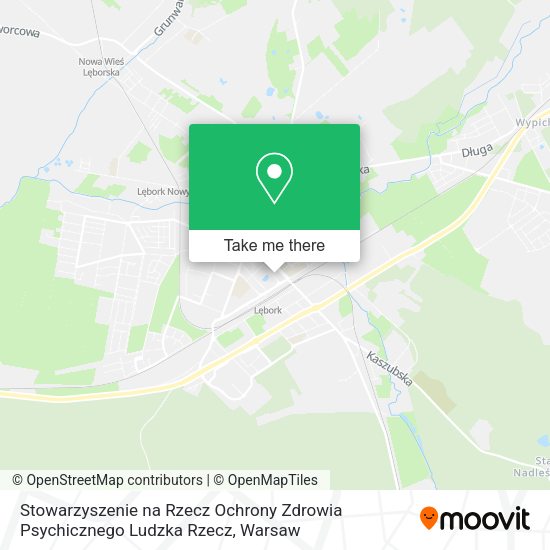 Stowarzyszenie na Rzecz Ochrony Zdrowia Psychicznego Ludzka Rzecz map