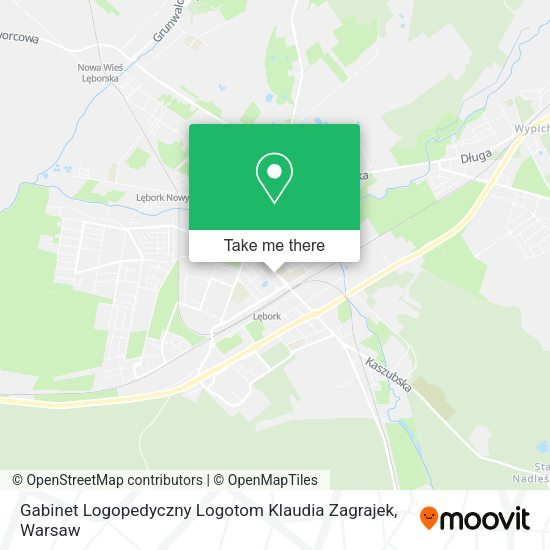 Gabinet Logopedyczny Logotom Klaudia Zagrajek map