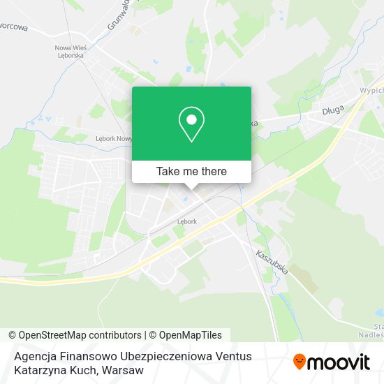 Agencja Finansowo Ubezpieczeniowa Ventus Katarzyna Kuch map