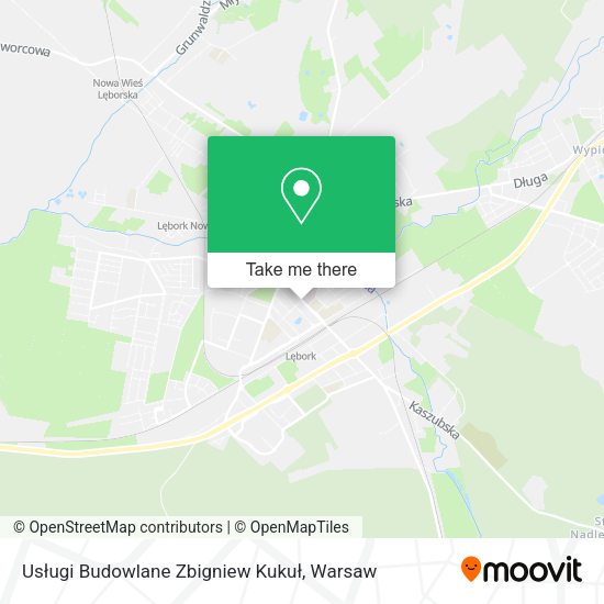 Usługi Budowlane Zbigniew Kukuł map