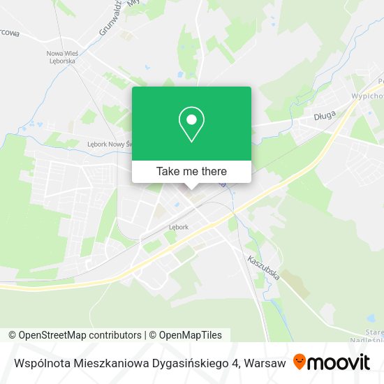 Wspólnota Mieszkaniowa Dygasińskiego 4 map