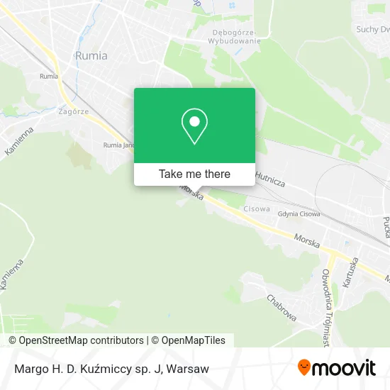 Карта Margo H. D. Kuźmiccy sp. J