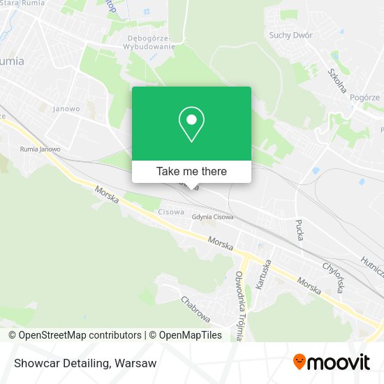 Showcar Detailing map