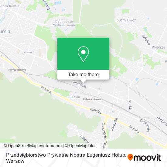 Przedsiębiorstwo Prywatne Nostra Eugeniusz Hołub map