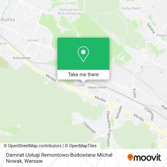 Damnat Usługi Remontowo-Budowlane Michał Nowak map