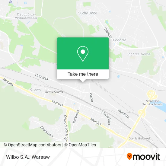 Wilbo S.A. map