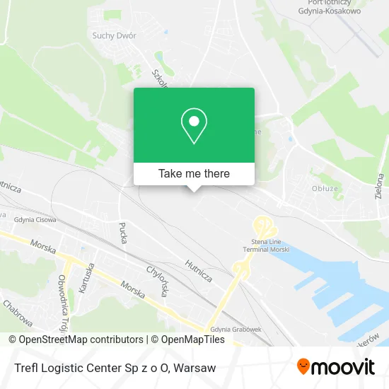 Карта Trefl Logistic Center Sp z o O