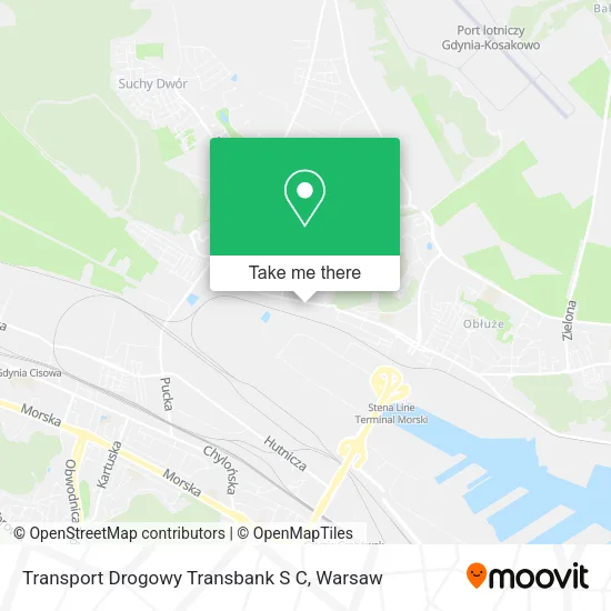 Карта Transport Drogowy Transbank S C