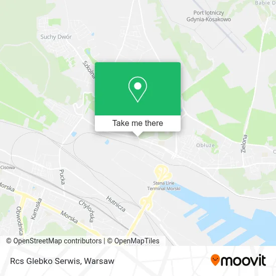 Rcs Glebko Serwis map