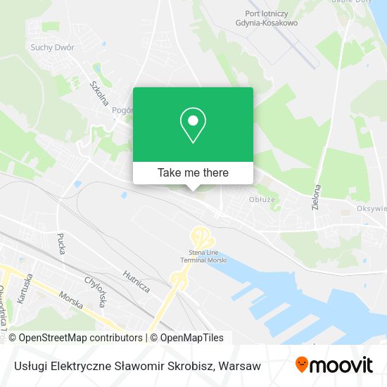 Usługi Elektryczne Sławomir Skrobisz map