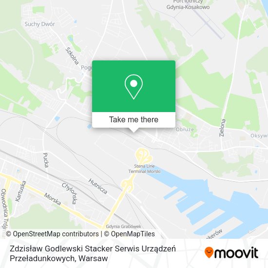 Zdzisław Godlewski Stacker Serwis Urządzeń Przeładunkowych map