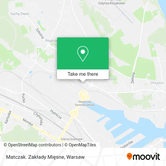 Карта Matczak. Zakłady Mięsne