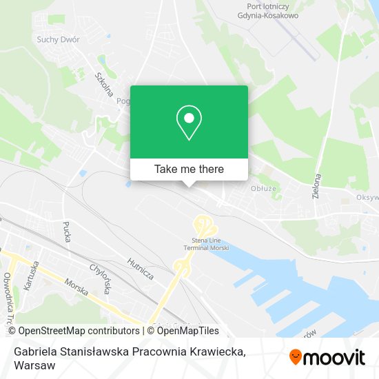 Gabriela Stanisławska Pracownia Krawiecka map