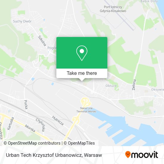 Urban Tech Krzysztof Urbanowicz map