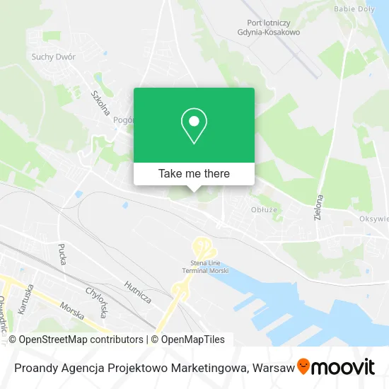 Карта Proandy Agencja Projektowo Marketingowa