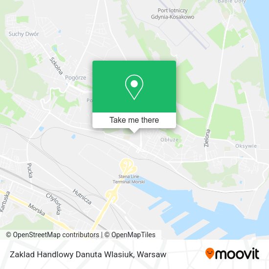 Zaklad Handlowy Danuta Wlasiuk map