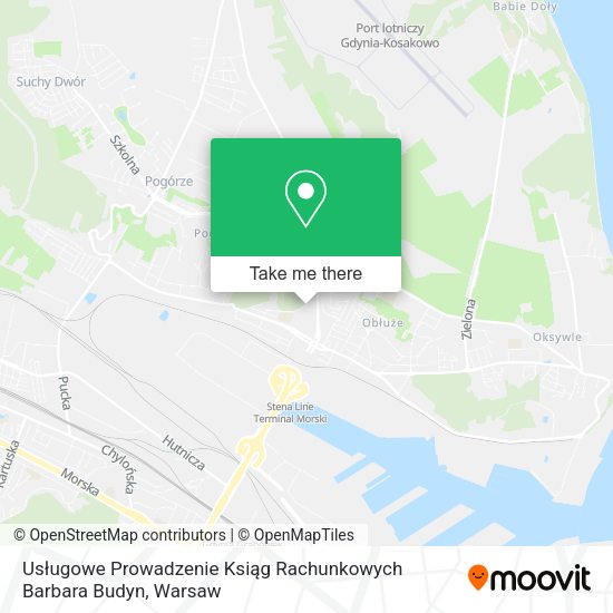 Usługowe Prowadzenie Ksiąg Rachunkowych Barbara Budyn map