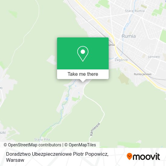 Doradztwo Ubezpieczeniowe Piotr Popowicz map