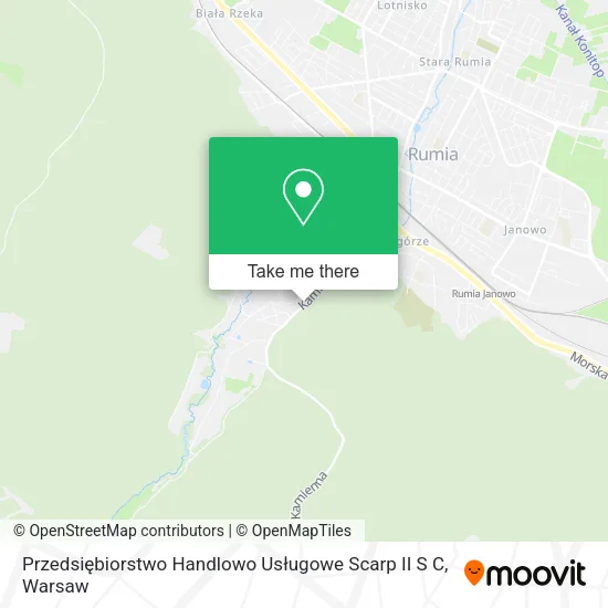 Карта Przedsiębiorstwo Handlowo Usługowe Scarp II S C