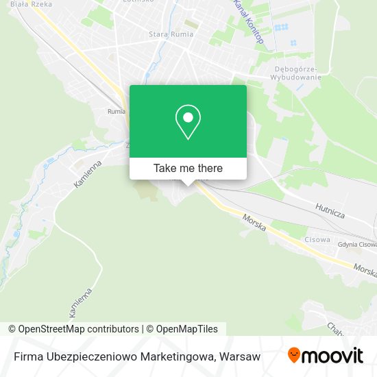 Firma Ubezpieczeniowo Marketingowa map