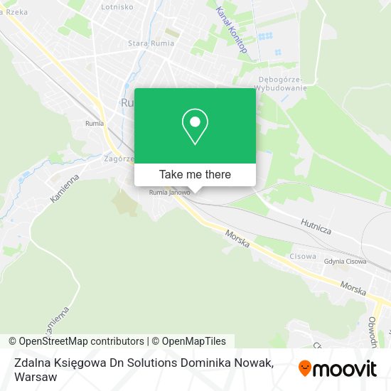 Zdalna Księgowa Dn Solutions Dominika Nowak map