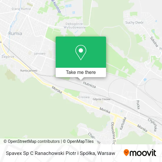 Карта Spavex Sp C Ranachowski Piotr i Spółka