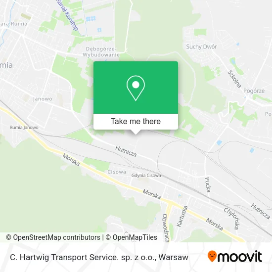 Карта C. Hartwig Transport Service. sp. z o.o.