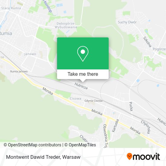 Montwent Dawid Treder map