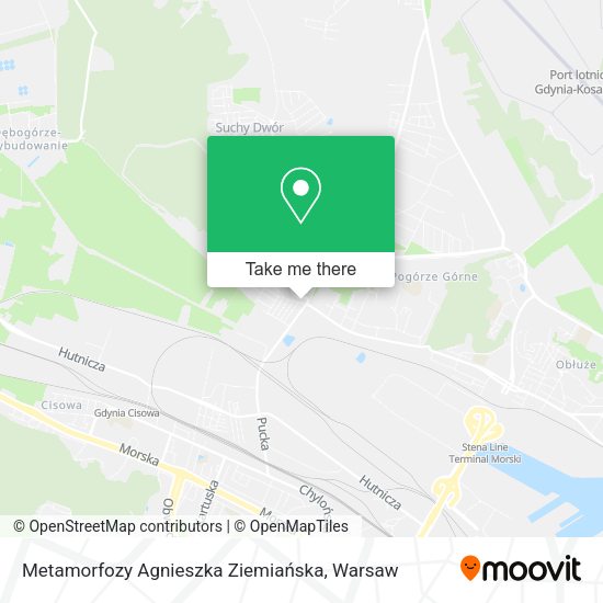 Metamorfozy Agnieszka Ziemiańska map