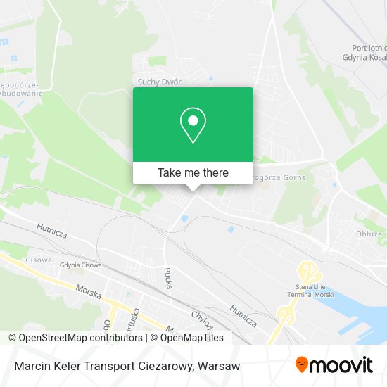 Marcin Keler Transport Ciezarowy map