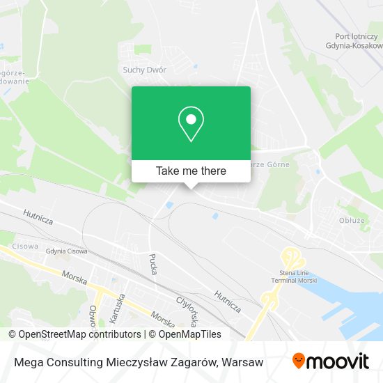 Карта Mega Consulting Mieczysław Zagarów