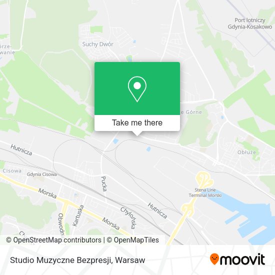 Studio Muzyczne Bezpresji map