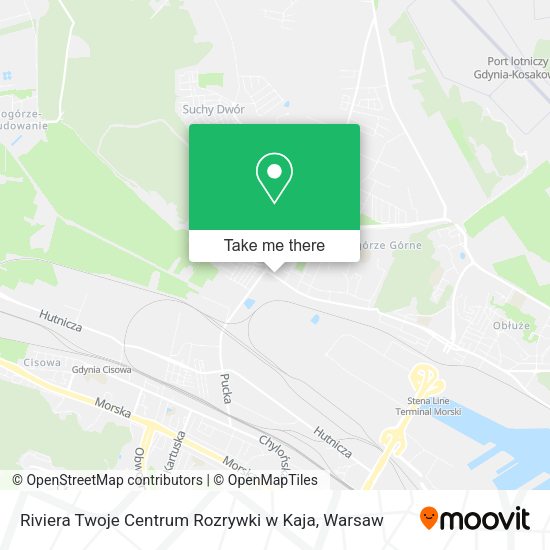 Riviera Twoje Centrum Rozrywki w Kaja map