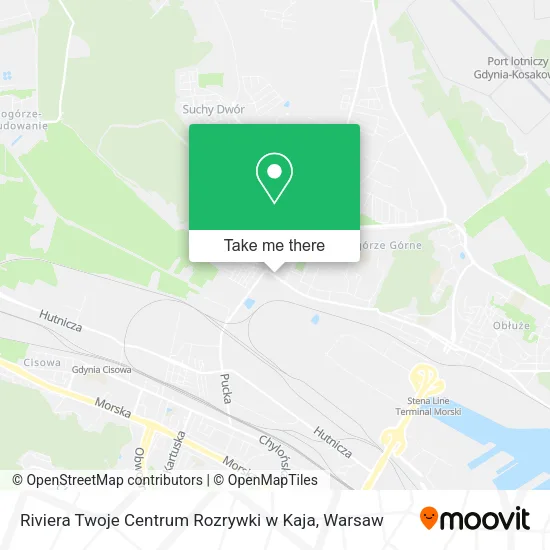 Riviera Twoje Centrum Rozrywki w Kaja map