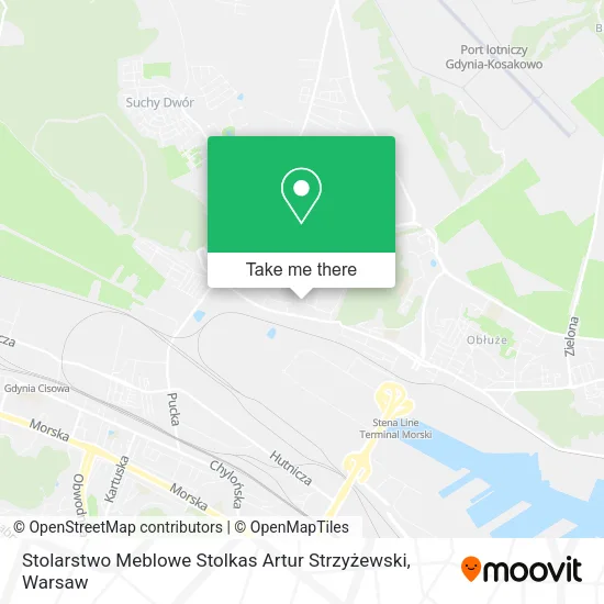 Карта Stolarstwo Meblowe Stolkas Artur Strzyżewski
