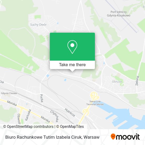 Biuro Rachunkowe Tutim Izabela Ciruk map