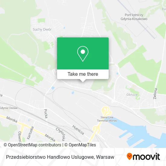 Карта Przedsiebiorstwo Handlowo Uslugowe