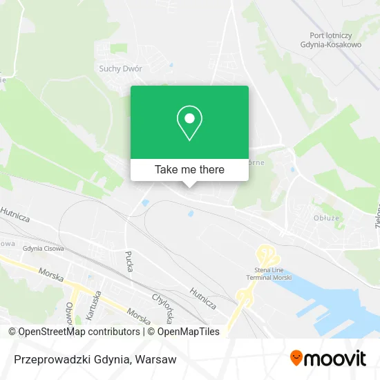 Карта Przeprowadzki Gdynia