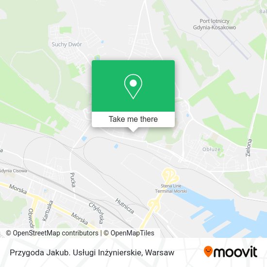 Przygoda Jakub. Usługi Inżynierskie map