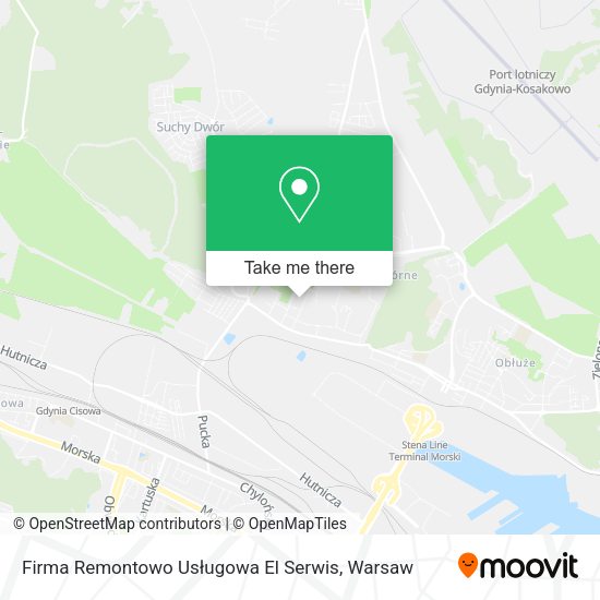 Firma Remontowo Usługowa El Serwis map