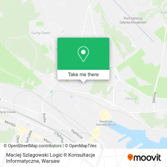 Карта Maciej Szlagowski Logic-It Konsultacje Informatyczne