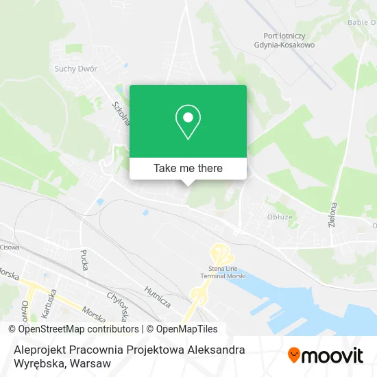 Карта Aleprojekt Pracownia Projektowa Aleksandra Wyrębska