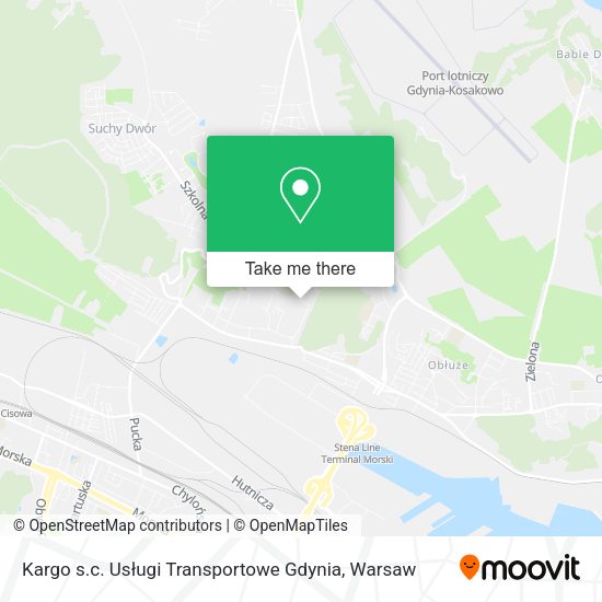 Карта Kargo s.c. Usługi Transportowe Gdynia