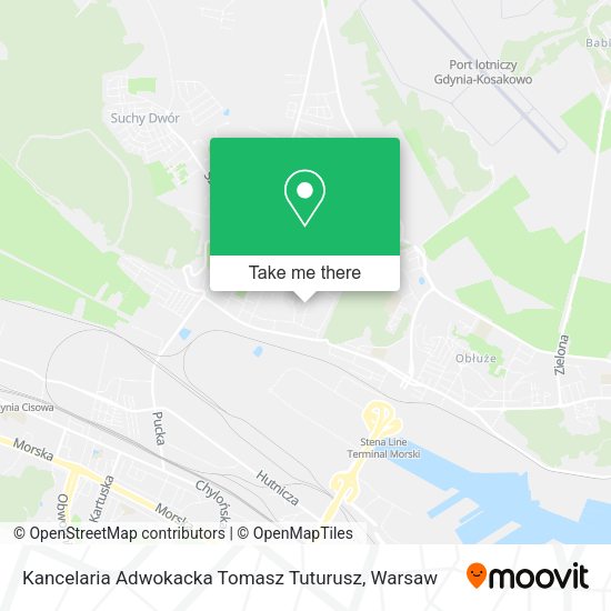 Kancelaria Adwokacka Tomasz Tuturusz map