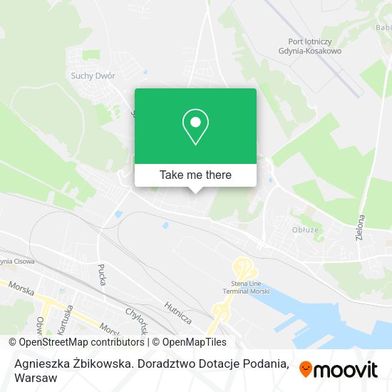 Карта Agnieszka Żbikowska. Doradztwo Dotacje Podania