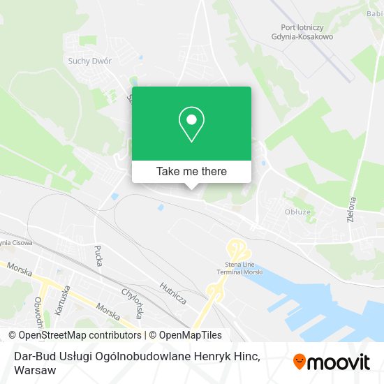 Dar-Bud Usługi Ogólnobudowlane Henryk Hinc map