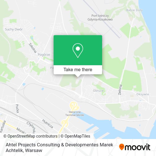 Ahtel Projects Consulting & Developmentes Marek Achtelik map