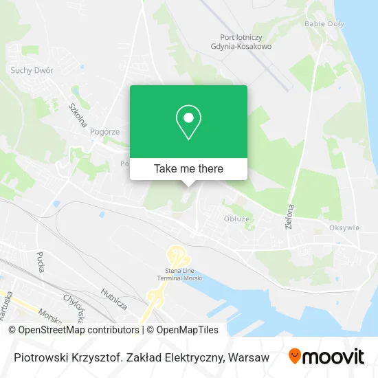 Piotrowski Krzysztof. Zakład Elektryczny map